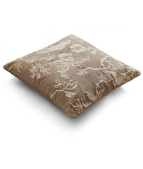 Enera Embroidery Stone Color 18x18 Inch Cushion Cover - enera