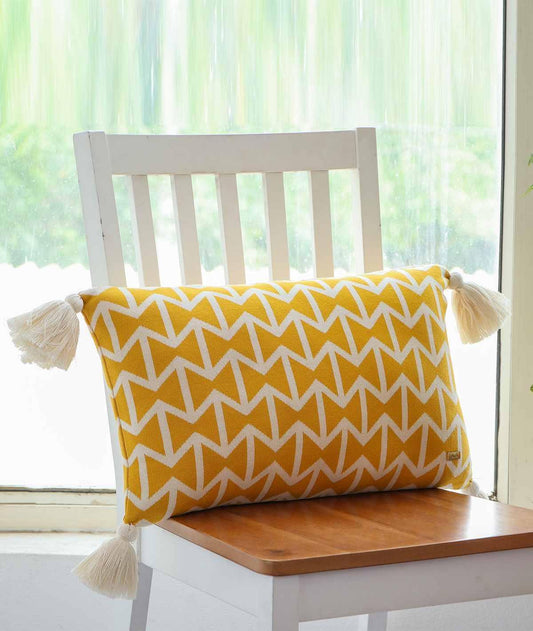 Enera Twanty Olive & Natural Color 12x20 Inch Cushion Cover - enera