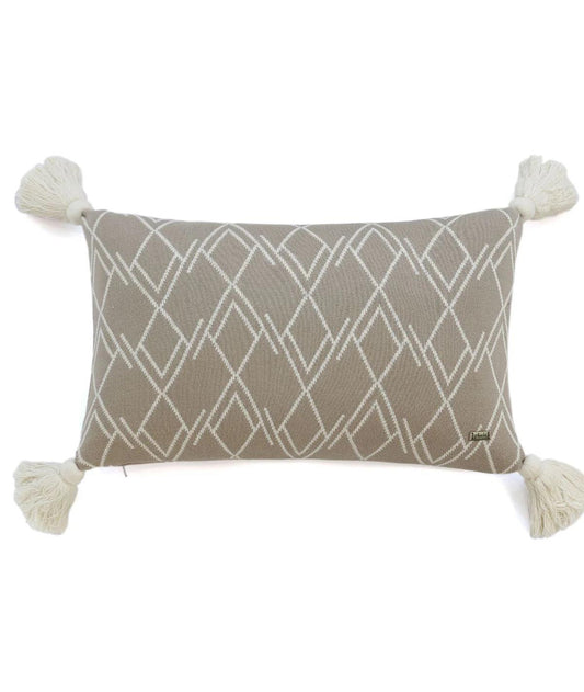 Enera Natural & Stone Color 12x20 Inch Cushion Cover - enera
