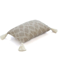 Enera Natural & Stone Color 12x20 Inch Cushion Cover - enera