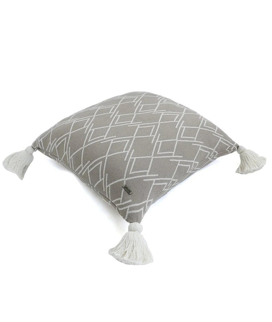 Enera Natural & Stone Color 18x18 Inch Cushion Cover - enera