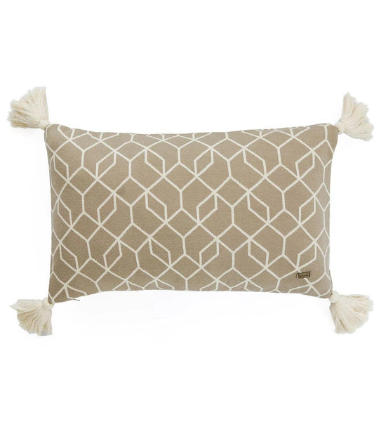 Enera Stone & Natural Color 12x20 Inch Cushion Cover - enera