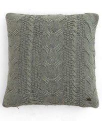 Enera Light Grey Melange Color 18x18 Inch Cushion Cover - enera