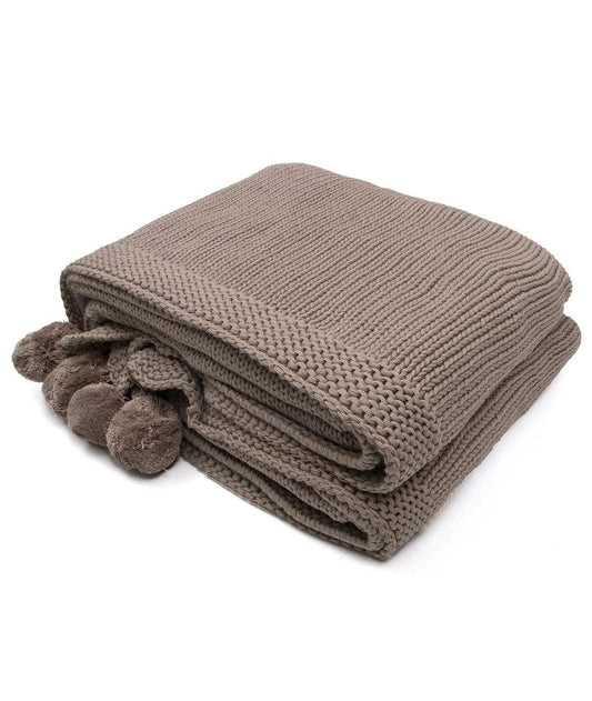 Enera Stone Color Throw - enera