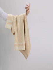 Enera Bamboo Collection Dark Cream Bath Towel - enera