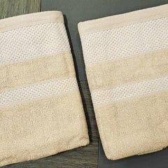 Bamboo Light Lemon Yellow Color T350-A Hand Towel - enera