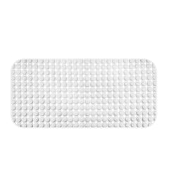 Enera PVC Shower Mat Bubble White Color Non-Slip Bathtub Mat - enera