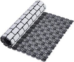 Enera PVC Shower Mat Mosaic White Grey Color Non-Slip Bathtub Mat - enera