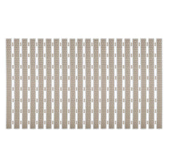 Enera PVC Shower Mat Track Beige Color Non-Slip Bathtub Mat - enera