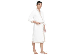 Enera Innovation White Color Medium Bath Robe - enera
