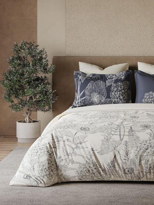 D'Decor Orion Collection Eden Quiet Shade Color Super King Size Double Bedsheet - enera