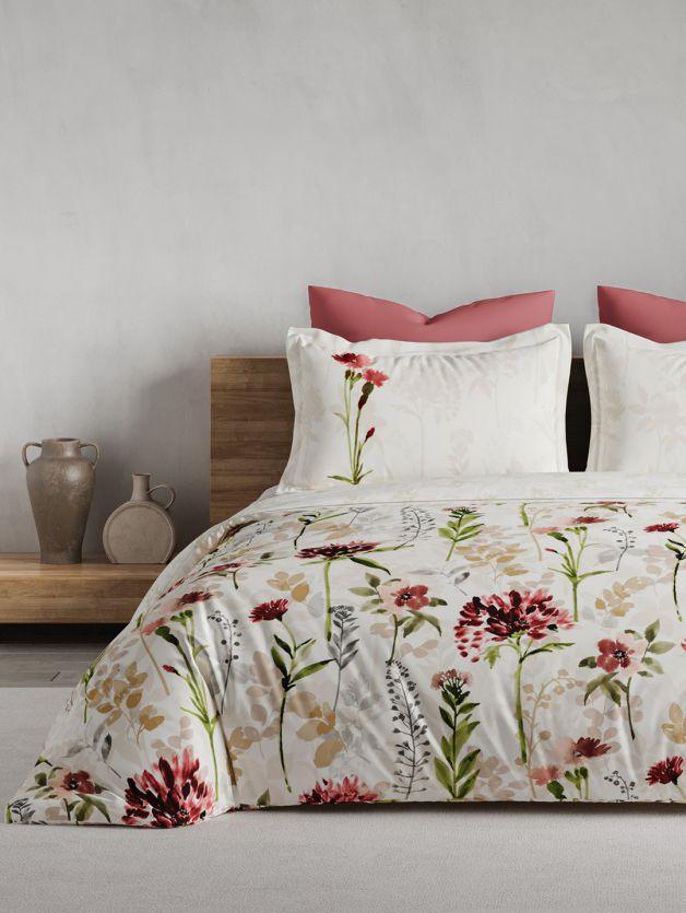 D'Decor Maxima Collection Baked Apple King Size Double Bedsheet - enera