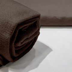 Enera Plain Table Napkin in Brown Color 12 Pcs - enera