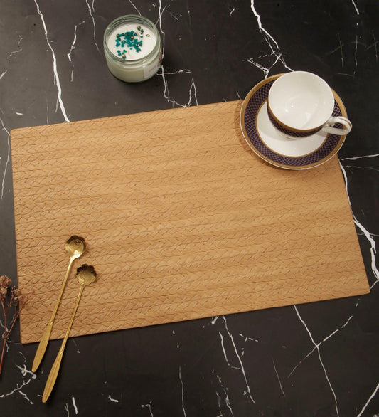 Obsessions Canvas Dining & Side Table Mat – 30cm x 45 cm, Pack of 6 - enera