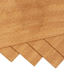 Obsessions Canvas Dining & Side Table Mat – 30cm x 45 cm, Pack of 6 - enera