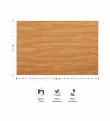 Obsessions Canvas Dining & Side Table Mat – 30cm x 45 cm, Pack of 6 - enera