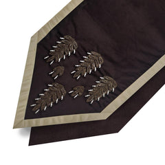 Enera Nut Cracker Work Coffee Colour 32x180cm Table Runner - enera