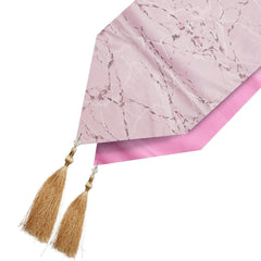 Enera Ultra Smoothfoll Peach Marble Design Colour 32 x 180 cm Table Runner - enera