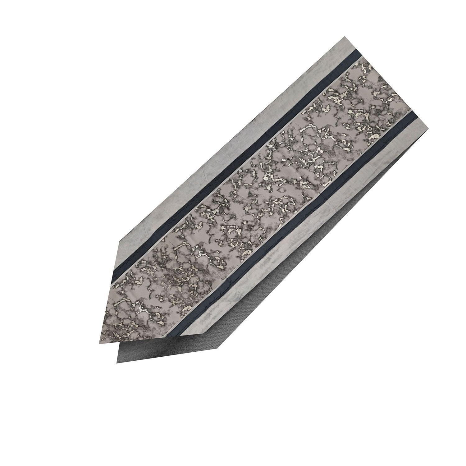 Enera Marble Design in Grey Colour 36x183 cm Table Runner - enera