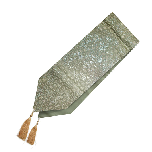 Enera Platinum Light Mustard Colour 32x180 cm Table Runner - enera