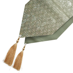 Enera Platinum Light Mustard Colour 32x180 cm Table Runner - enera