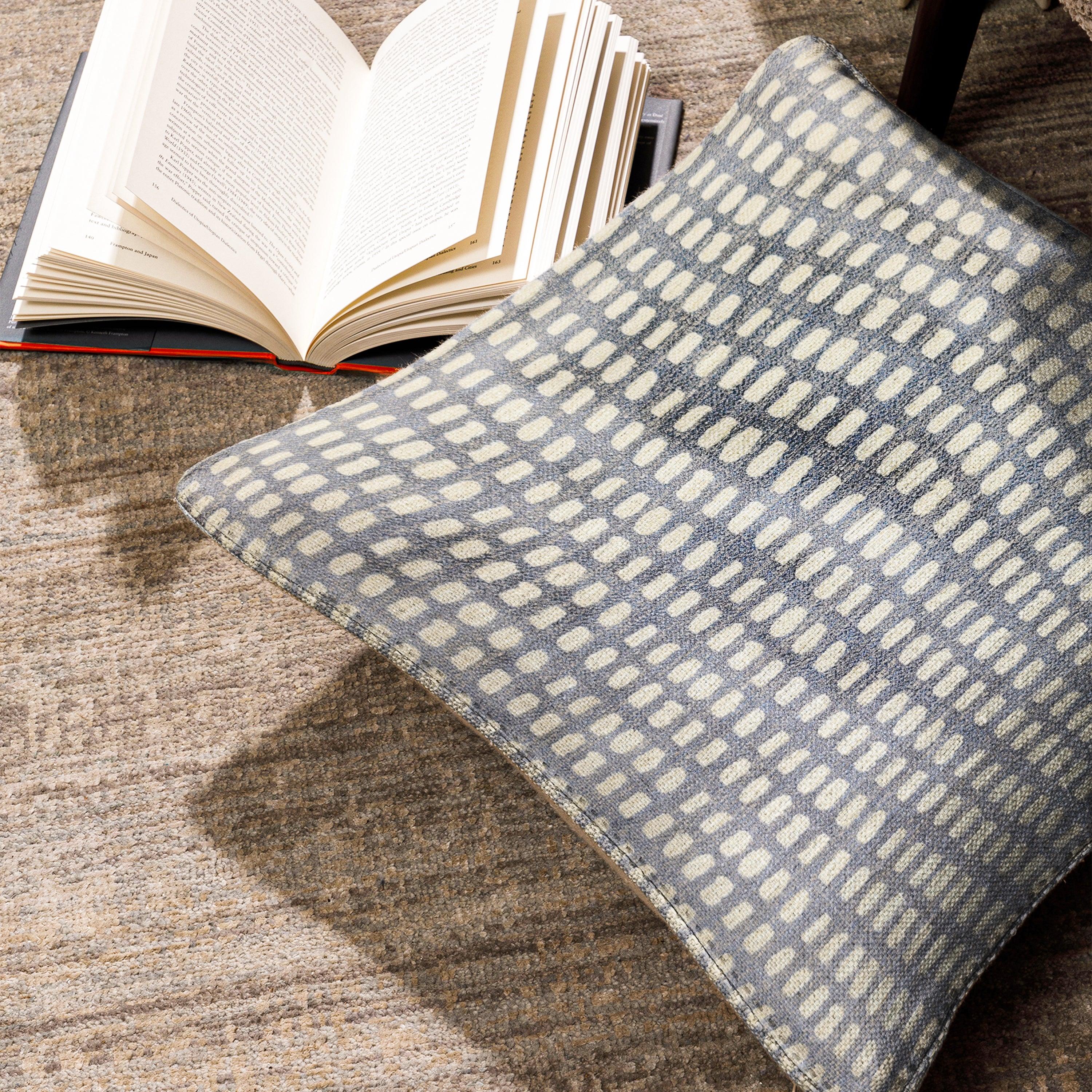 Enera JMTE Nomad Sn 23 Blue Color 16x16 Inch Cushion Cover - enera