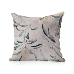 Enera SRM AMAL A-102 Print Light Cream Color 16x16 Inch Cushion Cover - enera
