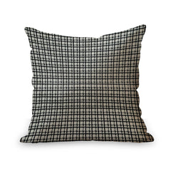Enera SRM VIVI 207 Print Black & White Color 12x12 Inch Cushion Cover - enera