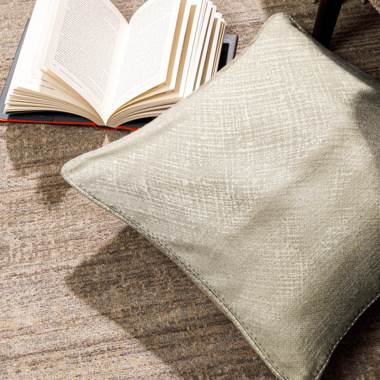 Enera Lig Hava Sn 11 Silver Color 16x16 Inch Cushion Cover