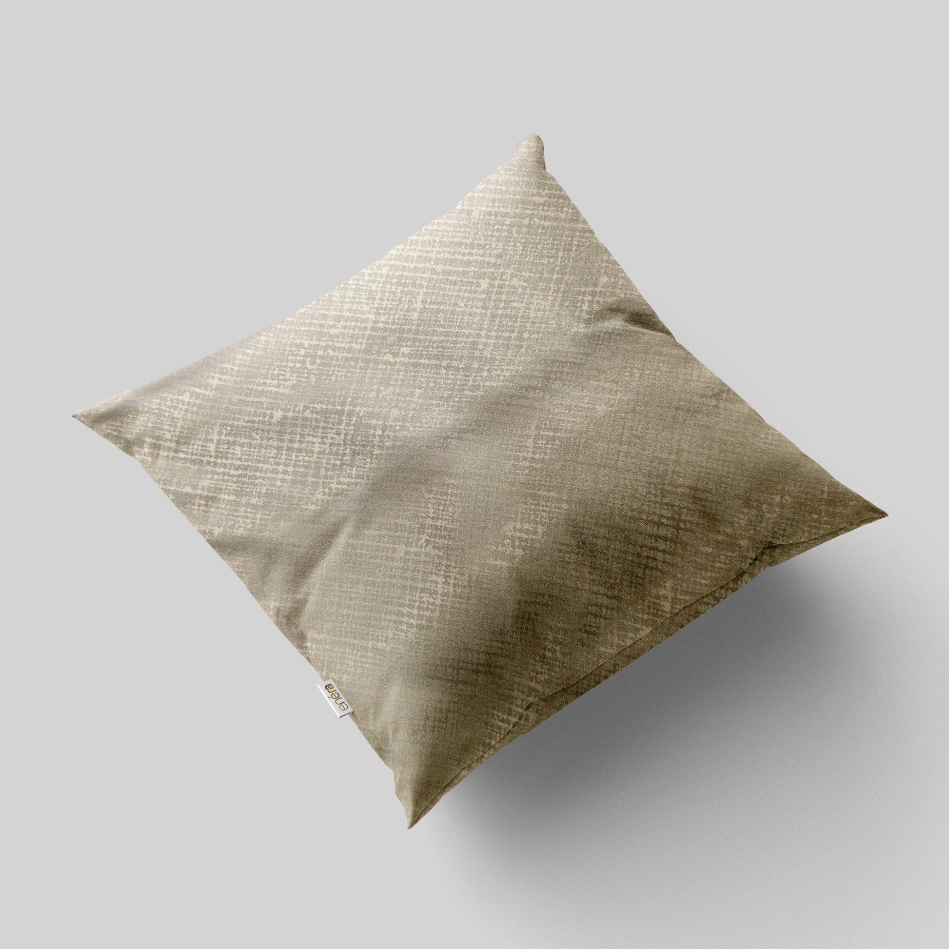 Enera Lig Hava Sn 11 Silver Color 16x16 Inch Cushion Cover