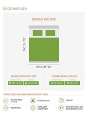 D'Decor Primary Collection Charisma - Rich Gold Double Bed Comforter Set - enera
