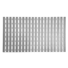 Enera PVC Shower Mat Track Dotted Light Grey Color Non-Slip Bathtub Mat - enera