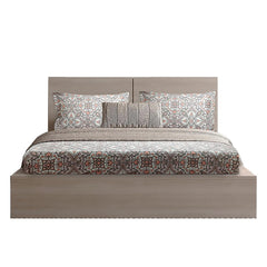 Enera Vibrant Hues Collection Brown Color King Size Bedsheet - enera