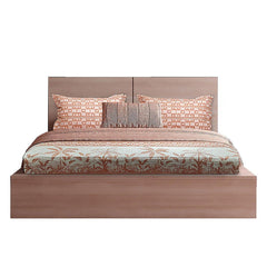 Enera Vibrant Hues Collection Orange Color King Size Bedsheet - enera