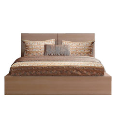 Enera Vibrant Hues Collection Caramel Color King Size Bedsheet - enera