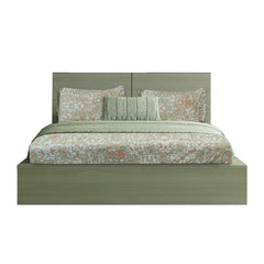 Enera Vibrant Hues Collection Qtgrn Color King Size Bedsheet - enera