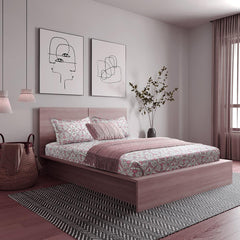 Enera Vibrant Hues Collection Multi Color King Size Bedsheet - enera