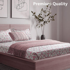 Enera Vibrant Hues Collection Multi Color King Size Bedsheet - enera