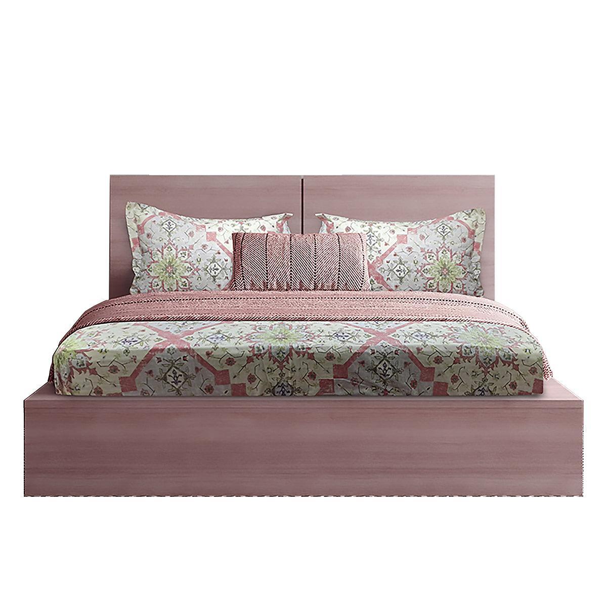 Enera Vibrant Hues Collection Copper Color King Size Bedsheet - enera