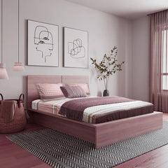 Enera Vibrant Hues Collection Wine Color King Size Bedsheet - enera