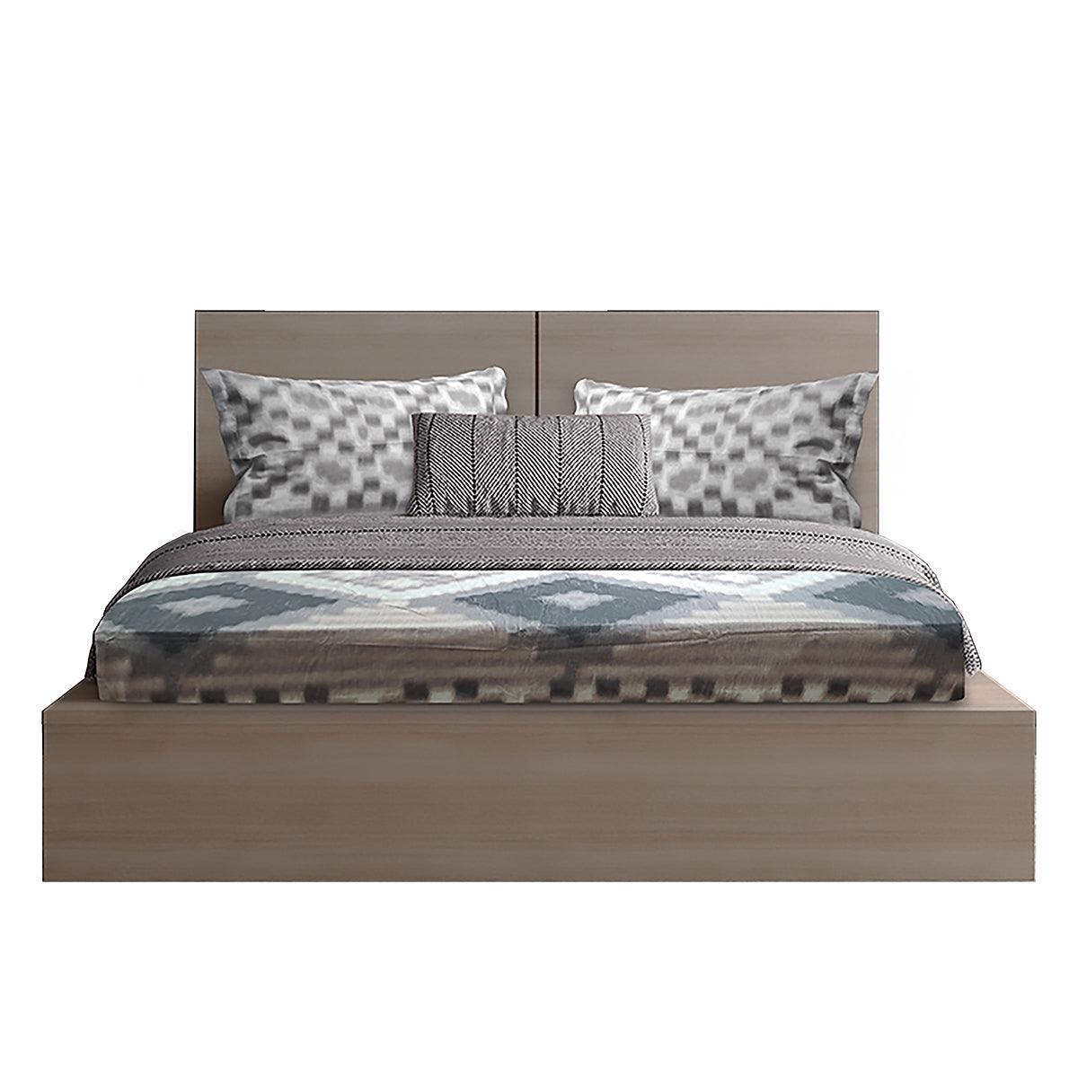 Enera Vibrant Hues Collection Tarmac Color King Size Bedsheet
