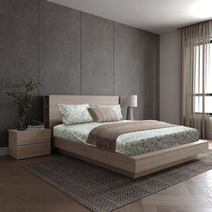 Enera Vibrant Hues Collection Multi Color King Size Bedsheet - enera