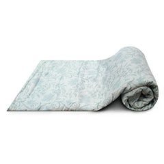 Enera Scarlet Printed Off White Color Double Bed Dohar - enera