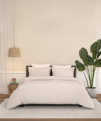 Enera Pastel Poetry Collection Rose Color King Size Bedsheet Set - enera