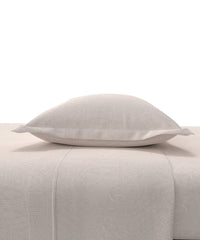 Enera Pastel Poetry Collection Rose Color King Size Bedsheet Set - enera