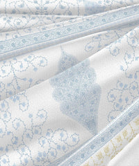 Enera Sanskriti Series Collection Grey Color King Size Bedsheet Set - enera