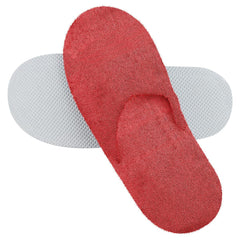 Enera Sandy Red Color Bath Slippers - enera