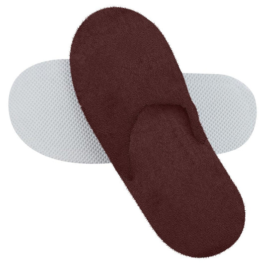 Enera Sandy Cocoa Color Bath Slippers - enera