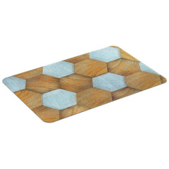 Enera PVC Multi Hexagon Design 40cm X 60cm Tufted Mat - enera