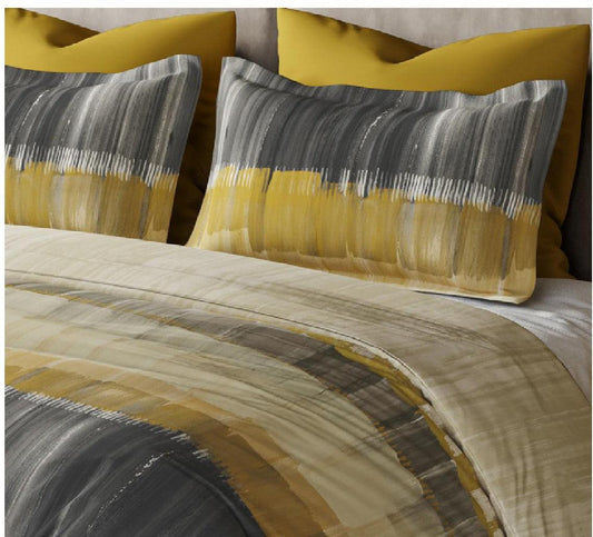 Enera Primary Collection Aztec-Oil Yellow Color Fitted Bedsheet - enera